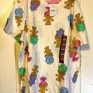 Girls size large trolls top